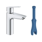 Смеситель для раковины GROHE Start QuickFix с нажимным донным клапаном, M-Size, хром (23746002)