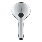 Ручной душ GROHE Purefoam 110, 7,6 л/мин, 2 режима, хром/черный (1072990000)