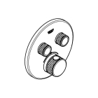 Внешняя часть термостата для ванны и душа GROHE Grohtherm SmartControl на 2 потребителя, круглая, хром (29119000)