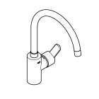 Смеситель для кухни GROHE Eurostyle Cosmopolitan, хром (33975004)