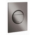 Панель смыва для унитаза GROHE Nova Cosmopolitan S, 3 режима, темный графит глянцевый (37601A00)