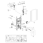 Система инсталляции для унитаза GROHE Rapid SL, с защитным коробом от протечек (39062000)