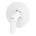 Внешняя часть смесителя для душа GROHE Eurostyle скрытого монтажа, белая луна (24046LS3)