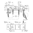 Смеситель для ванны GROHE Eurostyle Cosmopolitan на 4 отверстия, хром (23048003)