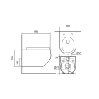 Комплект инсталляции GROHE 38775001 с унитазом Aquatek ЕВРОПА и сиденьем с микролифтом (NW0148)