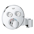 Внешняя часть термостата для ванны и душа GROHE Grohtherm SmartControl на 2 потребителя, хром (29120000)