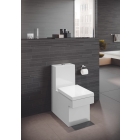 Унитаз напольный с бачком и сиденьем с микролифтом GROHE Cube Ceramic, альпин-белый (NW0037)