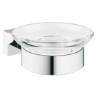 Мыльница с держателем GROHE Essentials Cube, хром (40754001)