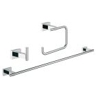 Набор аксессуаров GROHE Essentials Cube (3 предмета), хром (40777001)