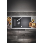 Мойка GROHE K400, 860 x 500 мм, черный гранит (31640AP0)