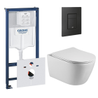Комплект инсталляции GROHE 38811KF0 с унитазом Aquatek БЕТТА и сиденьем с микролифтом (NW0191)