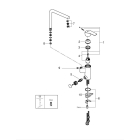 Смеситель для кухни GROHE Eurosmart, хром (31787001)