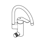 Смеситель для кухни GROHE Eurosmart, хром (31786001)