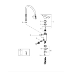 Смеситель для кухни GROHE Eurosmart, хром (31786001)
