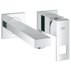 Внешняя часть смесителя для раковины GROHE Eurocube на 2 отверстия, S-Size, хром (19895000)