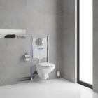 Комплект инсталляции GROHE Solido 4 в 1 с подвесным унитазом и сиденьем (39498000)