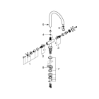 Смеситель для кухни GROHE Atrio, хром (30362000)