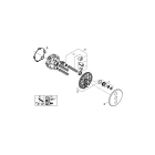 Внешняя часть переключателя потоков GROHE Grohtherm SmartControl на 3 положения, круглая, хром (29122000)