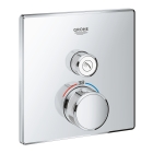 Внешняя часть термостата для душа GROHE Grohtherm SmartControl на 1 потребителя, хром (29123000)