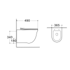Комплект инсталляции GROHE 38775001 с унитазом Aquatek КЛАССИК и сиденьем с микролифтом (NW0146)