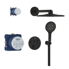 Душевая система GROHE Grohtherm SmartControl с термостатом для душа, черный (34863KF0)