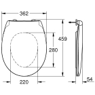 Комплект инсталляции GROHE Rapid SL 3 в 1 с унитазом Bau Ceramic и сиденьем с микролифтом (NW0116)