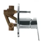 Смеситель для ванны GROHE BauEdge в комплекте с монтажной часть, хром (29079000)