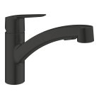 Смеситель для кухни GROHE Start c вытяжным изливом 2jet, черный (303072431)