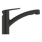 Смеситель для кухни GROHE Start c вытяжным изливом 2jet, черный (303072431)