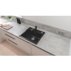 Смеситель для кухни GROHE Start c вытяжным изливом 2jet, черный (303072431)