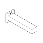 Излив для ванны GROHE Universal Cube, хром (13303000)