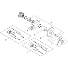 Смеситель для душа GROHE BauLoop в комплекте с монтажной частью, хром (29042000)