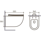 Комплект инсталляции GROHE Rapid SL 38775001 с унитазом Aqueduto OVO Plus OVOT0240 и сиденьем с микролифтом (NW0242)