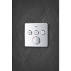 Внешняя часть термостата для ванны и душа GROHE Grohtherm SmartControl на 3 потребителя, хром (29126000)