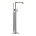 Внешняя часть смесителя для ванны GROHE Essence напольного монтажа, суперсталь (25248DC1)