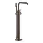 Внешняя часть смесителя для ванны GROHE Essence напольного монтажа, темный графит глянец (25248A01)