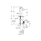 Смеситель для раковины GROHE BauLoop, XL-size, хром (32856000)
