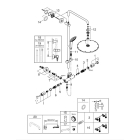 Душевая система GROHE Euphoria System 310 с термостатом для душа, темный графит матовый (26075AL0)