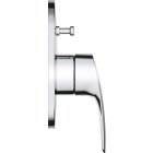 Готовый комплект для ванны GROHE Eurosmart скрытого монтажа, с ручным и верхним душем, хром (NB0062)
