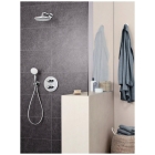 Верхний душ GROHE Tempesta 210, 9,5 л/мин, 1 режим, 286 мм, хром (26412000)