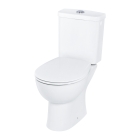 Готовый комплект напольного унитаза GROHE Bau Ceramic, альпин-белый (39496000)