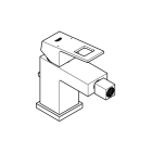 Смеситель для биде GROHE Eurocube с донным клапаном, хром (23138000)