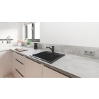 Смеситель для кухни GROHE Start c низким поворотным изливом, матовый черный (324412432)