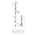 Смеситель для биде GROHE BauFlow, хром (23754000)