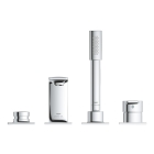 Смеситель для ванны GROHE Allure на 4 отверстия, на край ванны, хром (19316001)