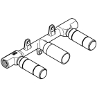Встраиваемая часть двухвентильного смесителя для раковины GROHE на 3 отверстия (32706000)