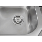 Мойка GROHE из нержавеющей стали с корзинчатым вентилем, оборачиваемая K400 45 -S 86/50 1.0 (31566SD0)