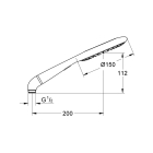 Ручной душ GROHE Rainshower Icon, 2 режима, хром (27276000)
