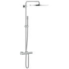 Душевая система с термостатом для настенного монтажа, GROHE Rainshower System 400, хром, (27174001)