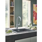 Смеситель для кухонной мойки GROHE Blue Pure Eurosmart с функцией фильтрации, с фильтром в комплекте, хром (30383000)